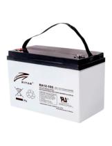 RITARPOWER RA12-100 - BATERÍA RITARPOWER AGM CÍCLICA 100AH. 12V