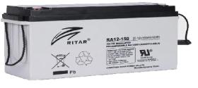 RITARPOWER RA12-150 - BATERÍA RITARPOWER AGM CÍCLICA 150AH. 12V