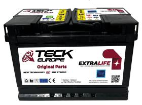 AUTOMOTIVE TEX7401 - BATERÍA TECK EUROPE SERIE DYNAMIC 74AH. 670A + IZQUIERDA