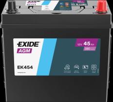 EXIDE EK454 - BATERÍA EXIDE EK454 SERIE AGM 45AH. 380A