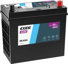 EXIDE EK454 - BATERÍA EXIDE EK454 SERIE AGM 45AH. 380A