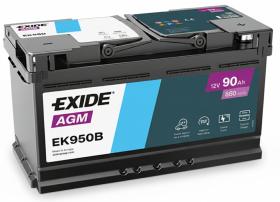 EXIDE EK950B - BATERÍA EXIDE EK950B SERIE AGM 95AH. 850A + DERECHA