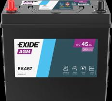 EXIDE EK457 - BATERÍA EXIDE EK457 SERIE AGM 45AH. 380A
