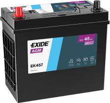 EXIDE EK457 - BATERÍA EXIDE EK457 SERIE AGM 45AH. 380A