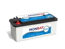 MONBAT AGM195C - BATERíA MONBAT SERIE AGM DEEP CYCLE 180AH. 145A + IZQUIERDA