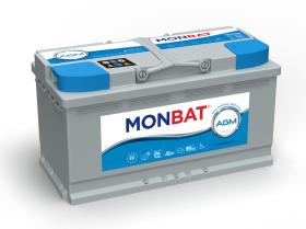 MONBAT AGM81090 - BATERíA MONBAT SERIE AGM DEEP CYCLE 90AH. 67A + DERECHA