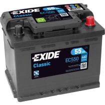 EXIDE EC550 - BATERíA EXIDE EC550 SERIE CLASSIC 55AH. 460A + DERECHA