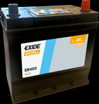 EXIDE EB450 - BATERÍA EXIDE EB450 SERIE EXCELL 45AH. 330A + DERECHA
