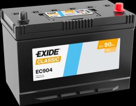 EXIDE EC904 - BATERíA EXIDE EC904 SERIE CLASSIC 90AH. 680A + DERECHA