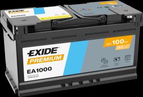 EXIDE EA1050 - BATERÍA EXIDE EA1050 SERIE PREMIUM 105AH. 850A + DERECHA