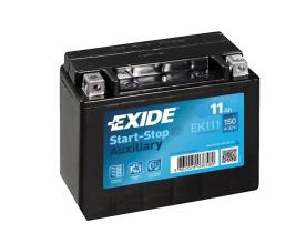 EXIDE EK111 - BATERÍA EXIDE EK111 SERIE AGM 11AH. 150A + IZQUIERDA
