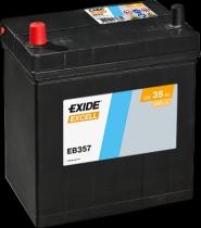 EXIDE EB357 - BATERÍA EXIDE EB357 SERIE EXCELL 35AH. 240A + IZQUIERDA