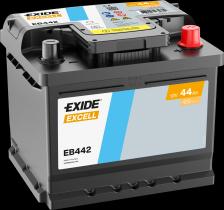 EXIDE EB442 - BATERÍA EXIDE EB442 SERIE EXCELL 44AH. 420A + DERECHA