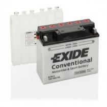 EXIDE 12Y16A-3A - BATERÍA EXIDE MOTO 12Y16A-3A / 20AH. 210A + DERECHA