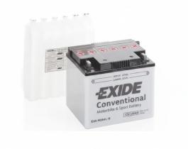 EXIDE E60-N24AL-B - BATERÍA EXIDE MOTO E60-N24AL-B / 28AH. 280A + DERECHA