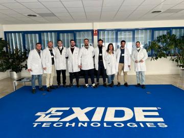 CEMA Baterías visita a Exide Technologies