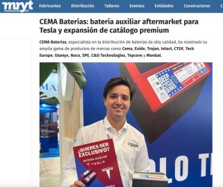 Batería auxiliar aftermarket para Tesla